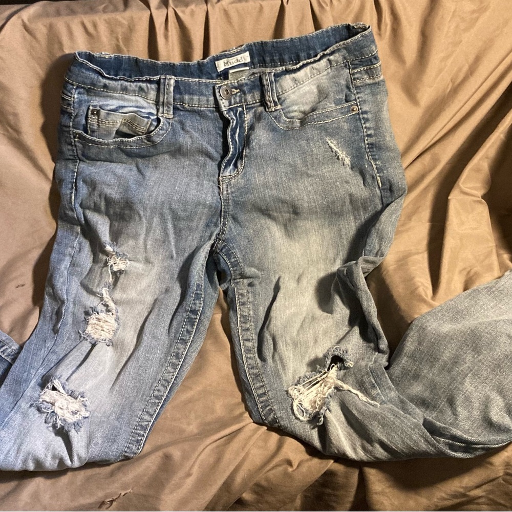 Mudd Blue Skinny Jeans Classic Denim Style